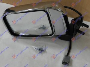 RETROVIZOR ELEKTRICNI HROM (DUPLA KABINA/4 VRATA) (A KVALITET) (KONVEKSNO STAKLO) LEVO