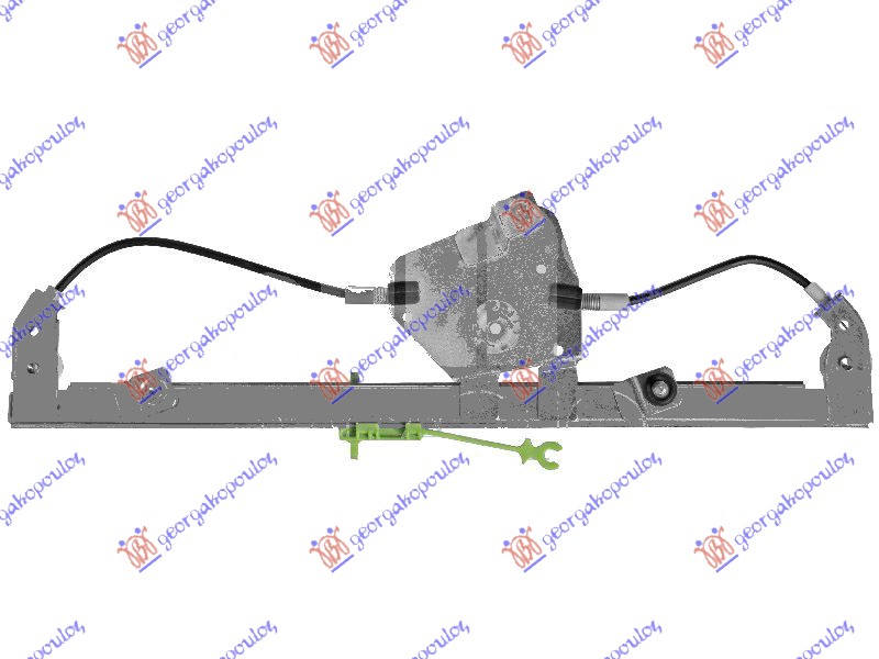 PODIZAC ZADNJEG PROZORA ELEKTRICNI 4/5 VRATA (BEZ MOTORA) (A KVALITET) LEVO