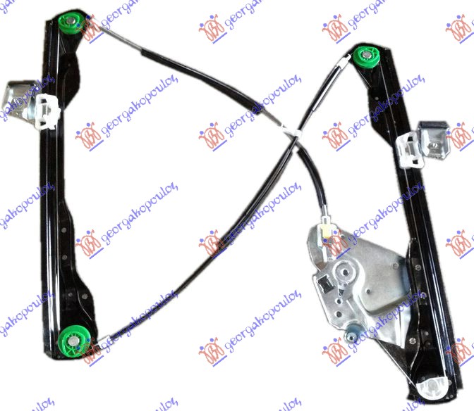 PODIZAC PROZORA ELEKTRICNI (BEZ MOTORA) 3 VRATA (2 KABLA) DESNO