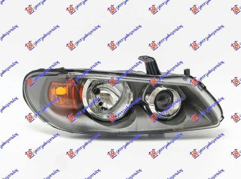 HEAD LAMP (E)ELECTRICAL 2002- (GREY) (TYC)
