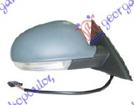 RETROVIZOR ELEKTRICNI SA GREJACEM (MIGAVAC) 2003- (A KVALITET) (KONVEKSNO STAKLO) DESNO