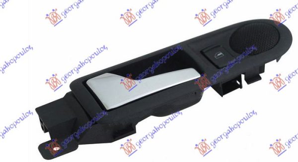 KVAKA ZADNJIH VRATA UNUTRASNJA HROM/CRNA LEVO