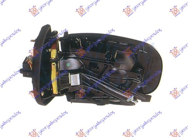 RETROVIZOR (BEZ POKLOPCA) ELEKTRICNI SA GREJACEM (MEMORIJA) (MIGAVAC) (ASFERICNO STAKLO) LEVO