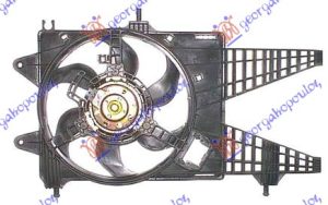 VENTILATOR KOMPLET (1.3 MULTIJET) (+/-AC)