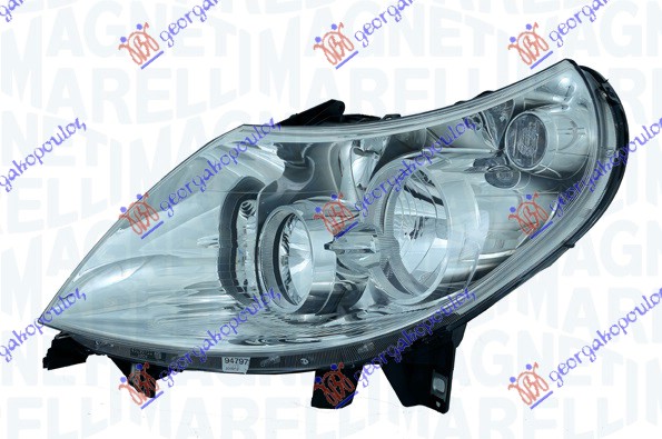 FAR ELEKTRICNI (H7/H1/PY21W/W5W) 2011- (MARELLI) LEVO