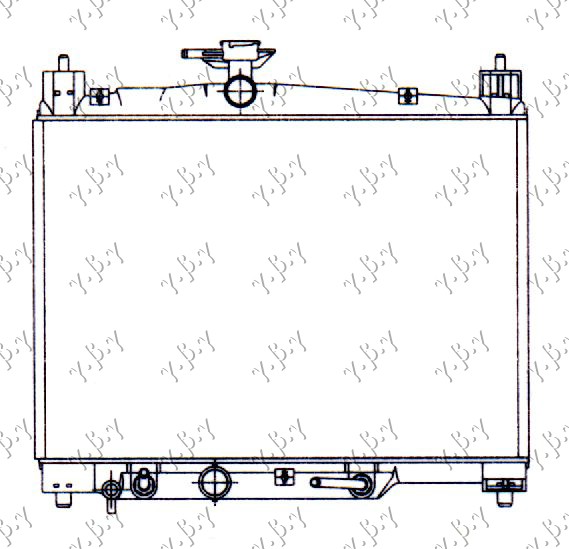 HLADNJAK MOTORA 1.0 BENZIN Vti (AUTO) (350x490)