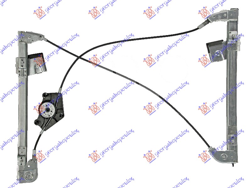 PODIZAC PREDNJEG PROZORA ELEKTRICNI (BEZ MOTORA) 3 VRATA (A KVALITET) LEVO