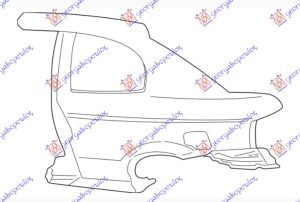 REAR FENDER (O) H/B