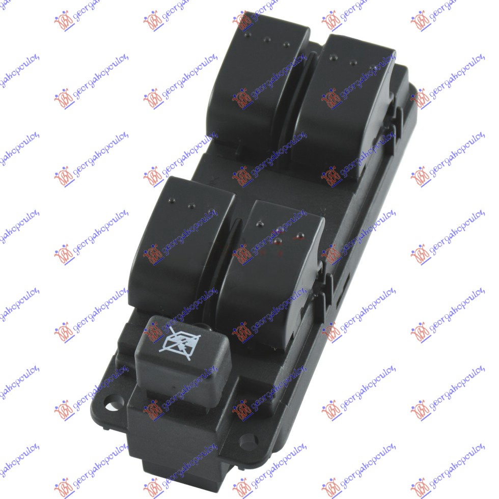 PREKIDAC U PREDNJIM VRATIMA (4 TASTERA) (12 PIN) LEVO