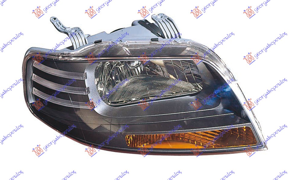 FAR ELEKTRICNI CRNI 3/5 VRATA 2007-2008 (DEPO) LEVO