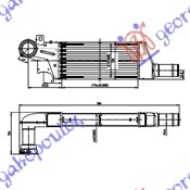 HLADNJAK INTERKULERA 1.3-1.7 CDTi (27.9x12.7x4.6) Z13