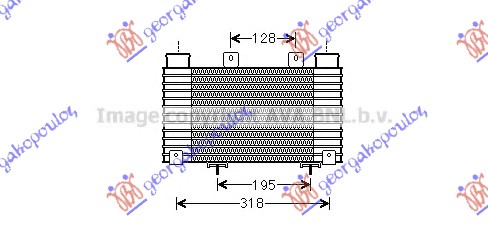 HLADNJAK INTERKULERA 2.5-3.0 TDCi (245x198)