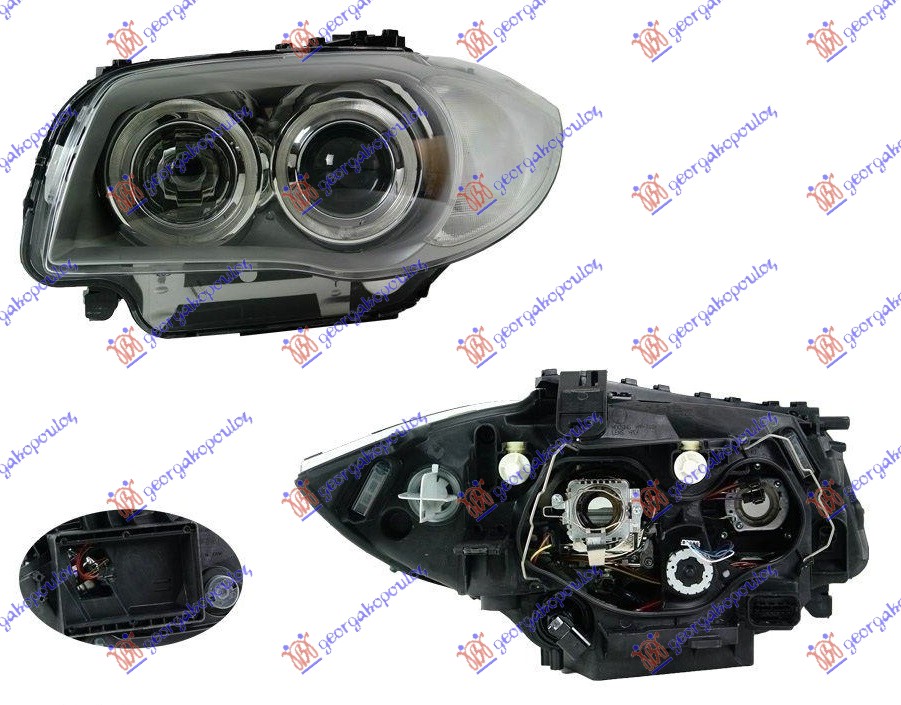 HEAD LAMP XENON 2005-2007 (VALEO) (DBL)