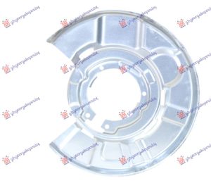 ZASTITA ZADNJEG KOCIONOG DISKA (PRECNIK ZASTITE 370/115mm) (PRECNIK DISKA 300/336mm) LEVO