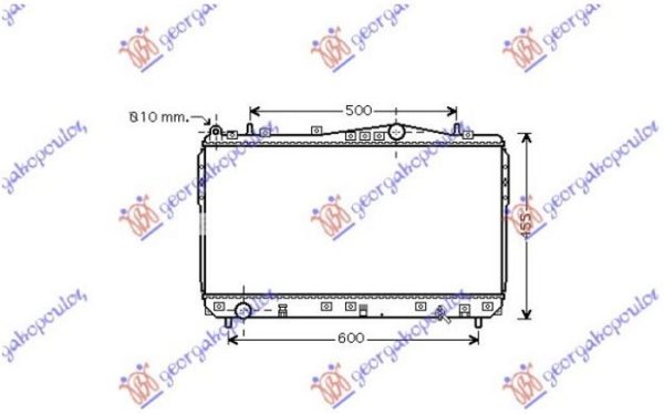 HLADNJAK MOTORA 1.4/1.6/1.8i 16V 2.0 TDCi (70x37) (KOYO)