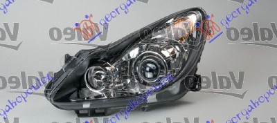 HEAD LAMP BLACK AFS -2011 (VALEO)