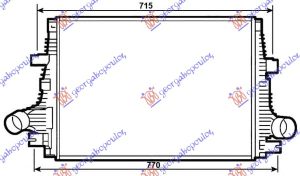 HLADNJAK INTERKULERA 1.8 Tbi-1.9-2.4 JTDM (60x41)