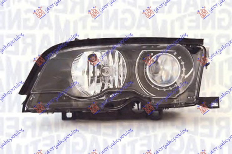 HEAD LAMP (MARELLI) 2001-2003 XENON BLACK