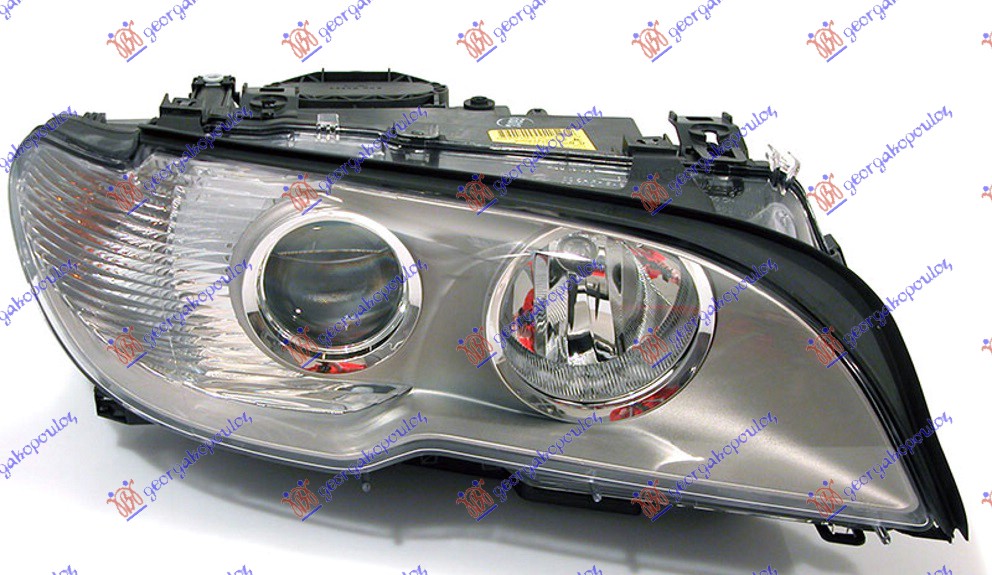 HEAD LAMP XENON (TITANIUM CLEAR CORNER LAMP) (MARELLI)