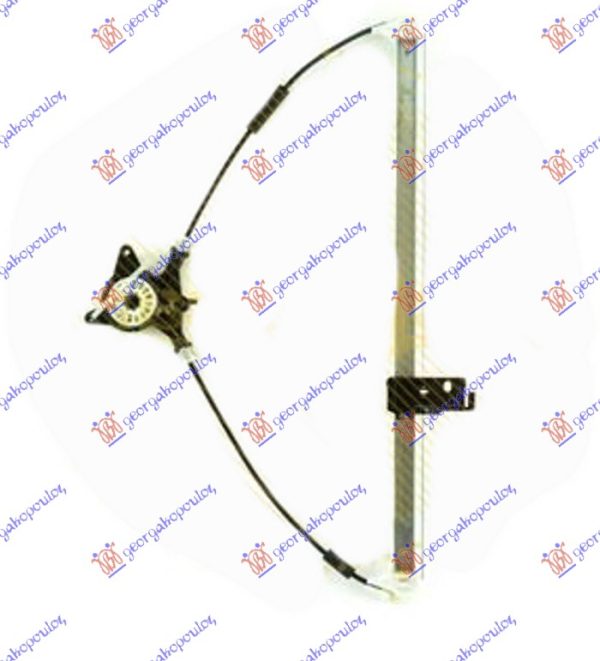 REAR WINDOW REGULATOR ELECTRICAL (W/O MOTOR)