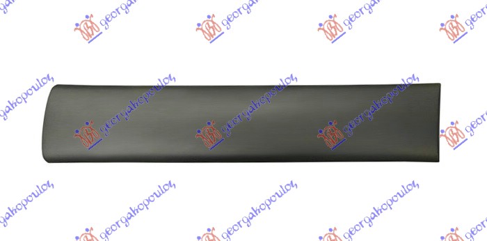 LAJSNA KLIZNIH VRATA MAT-CRNA (145mm) LEVO