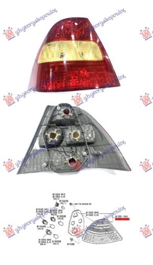 STOP LAMPA -2004 (KOITO TIP) (DEPO) LEVO