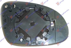 STAKLO RETROVIZORA SA GREJACEM 2006- (ASFERICNO) LEVO