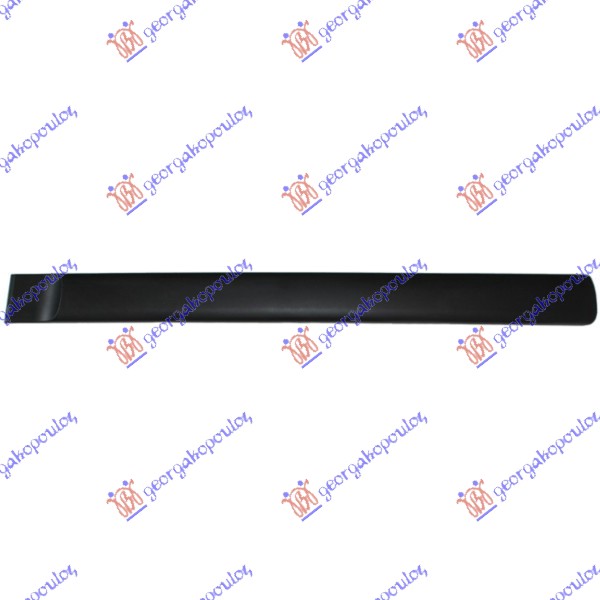 LAJSNA PREDNJIH VRATA MAT-CRNA (100mm) LEVO