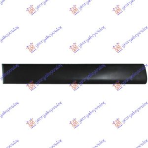 LAJSNA KLIZNIH VRATA MAT-CRNA (100mm) DESNO