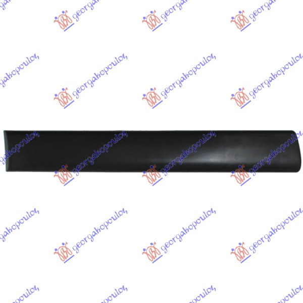 LAJSNA KLIZNIH VRATA MAT-CRNA (100mm) DESNO