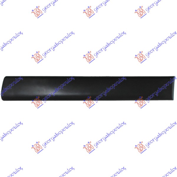 LAJSNA KLIZNIH VRATA MAT-CRNA (100mm) LEVO