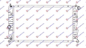 HLADNJAK MOTORA 1.3CC (53x29)