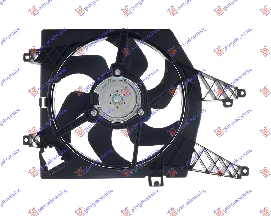 VENTILATOR KOMPLET (BENZIN/DIZEL) (+AC)
