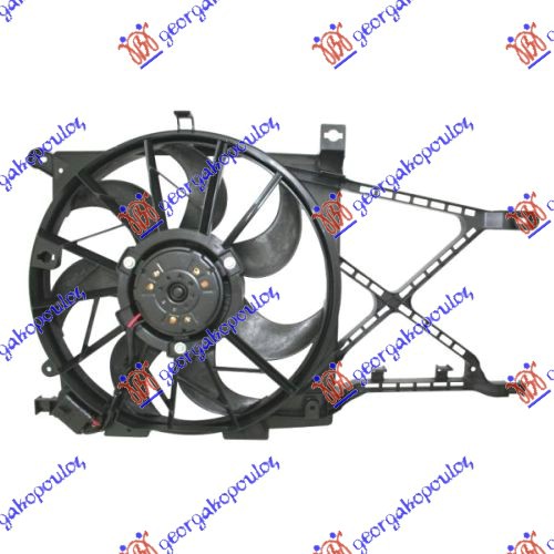 VENTILATOR HLADNJAKA KOMPLET (BENZIN) (Z16XEP-Z18XEP) (3 PIN)