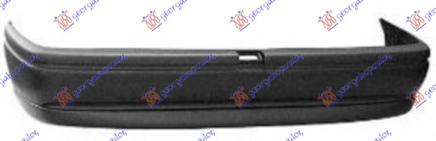 REAR BUMPER PRIMED 5D