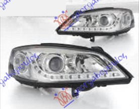 HEAD LAMP SET TYPE A5 CHROME