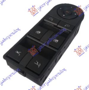 PREKIDAC U PREDNJIM VRATIMA (2 TASTERA) (22 PIN) LEVO