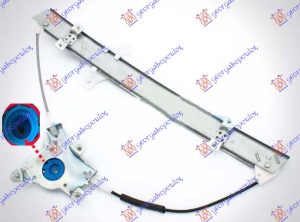 PODIZAC PREDNJEG PROZORA ELEKTRICNI (BEZ MOTORA) NOSAC MOTORA VISE OD 3 ZUBA (O) LEVO