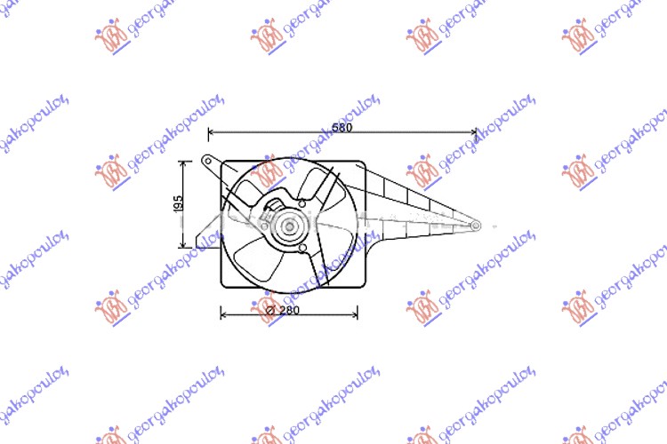 VENTILATOR (1.0/1.2cc) (-AC)