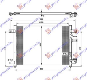 HLADNJAK KLIME 1.2 BENZIN (540x415)