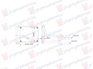HEATER RADIATOR PETROL (180x140)