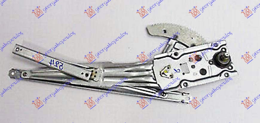 FRONT WINDOW REGULATOR MANUAL