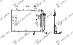 HLADNJAK KLIME 2.2D 16V CDi (545x41x16)