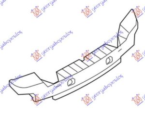REAR BUMPER ABSORBER 2006- (O)