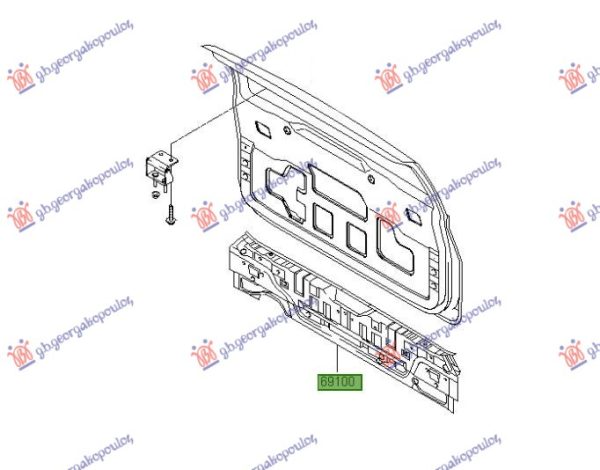REAR PANEL (O)
