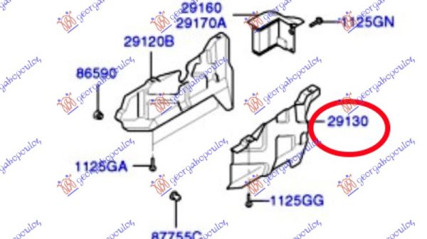 SIDE ENGINE COVER VERTICAL (O)
