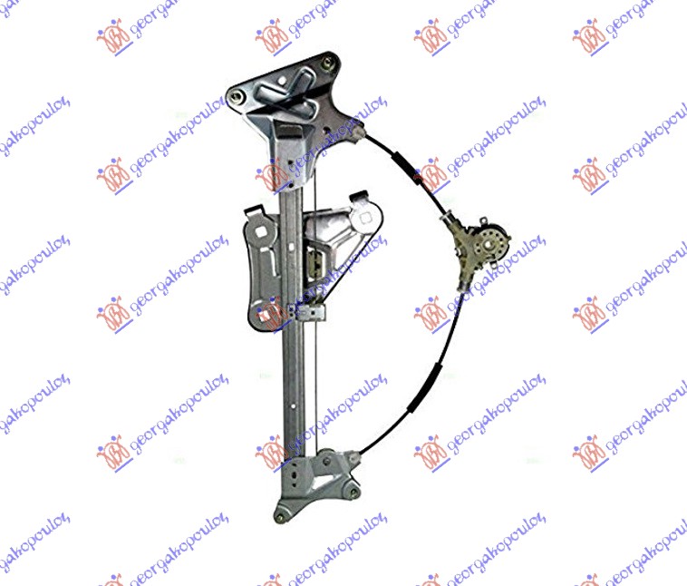 FRONT WINDOW REGULATOR ELECTRICAL (W/O MOTOR) (O)
