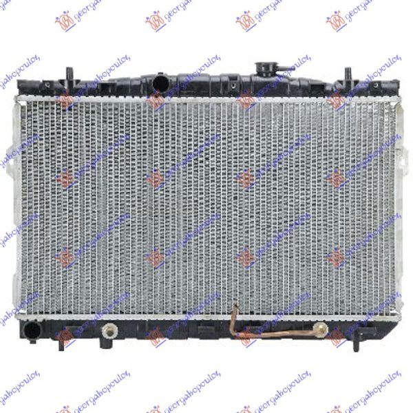 RADIATOR 1.6-1.8-2.0 PETROL AUTOMATIC (375x670x26) (VALEO)