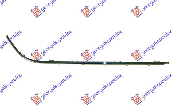 REAR BUMPER MOULDING CHROMED 2000-
