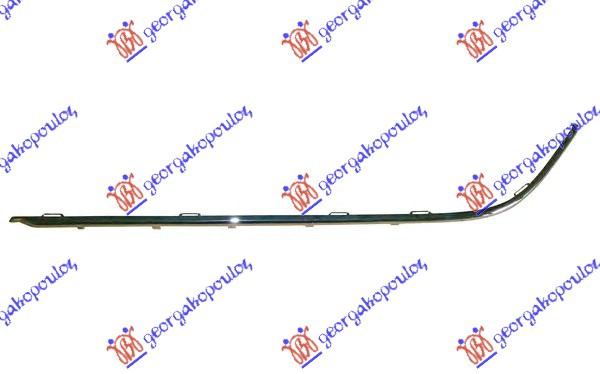 REAR BUMPER MOULDING CHROMED 2000-